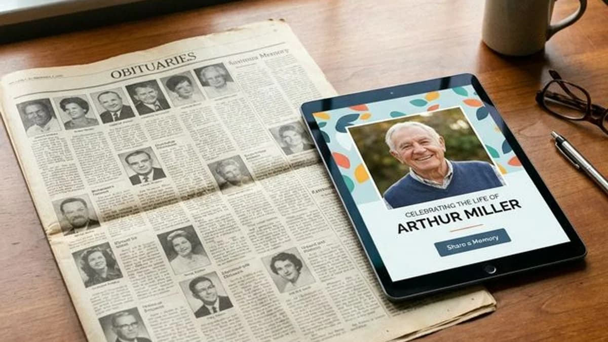 Online Memorial vs Obituary: Key Differences and When You Need Both