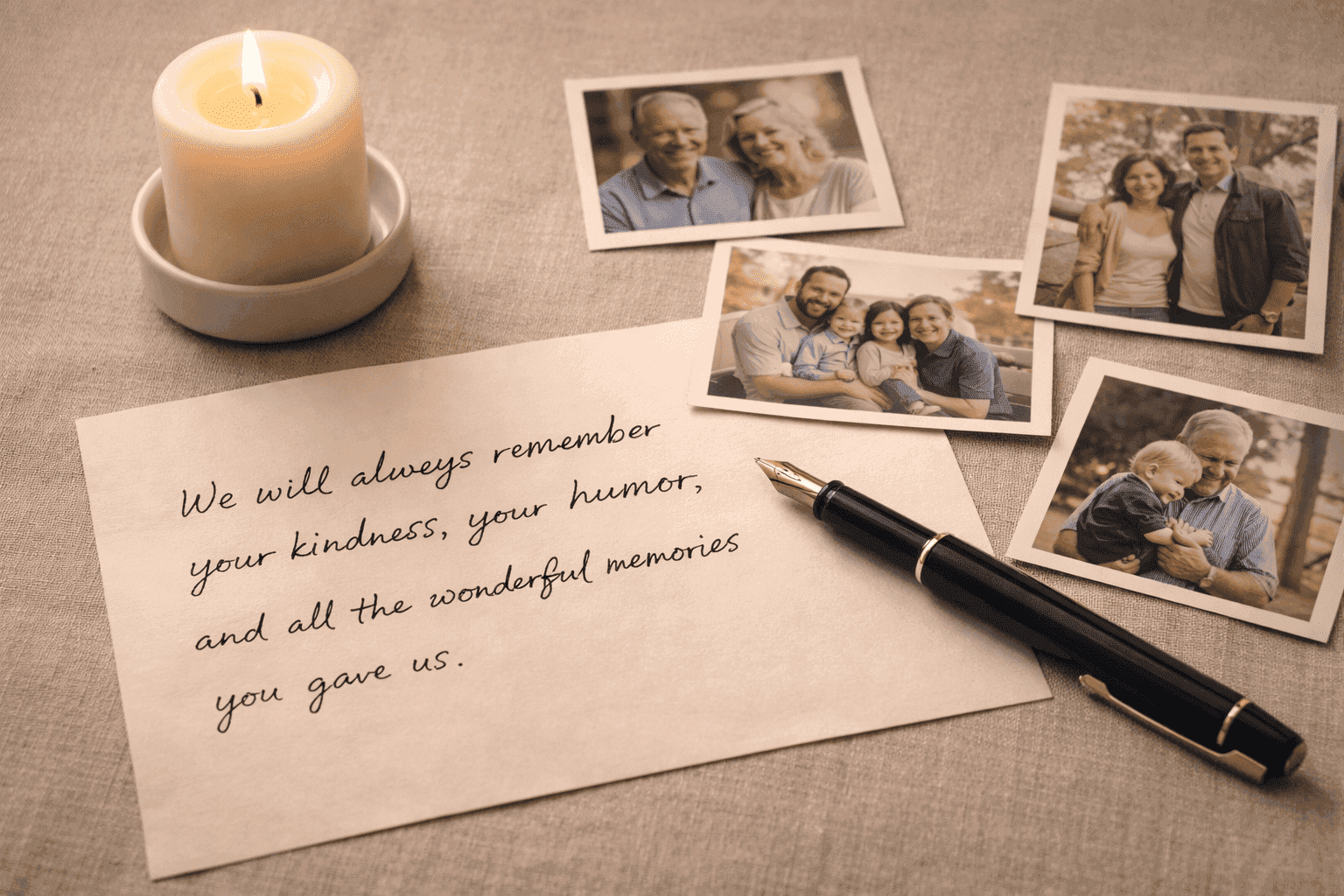 What to Write on a Memorial Page: Simple Examples and a Fill-In Template